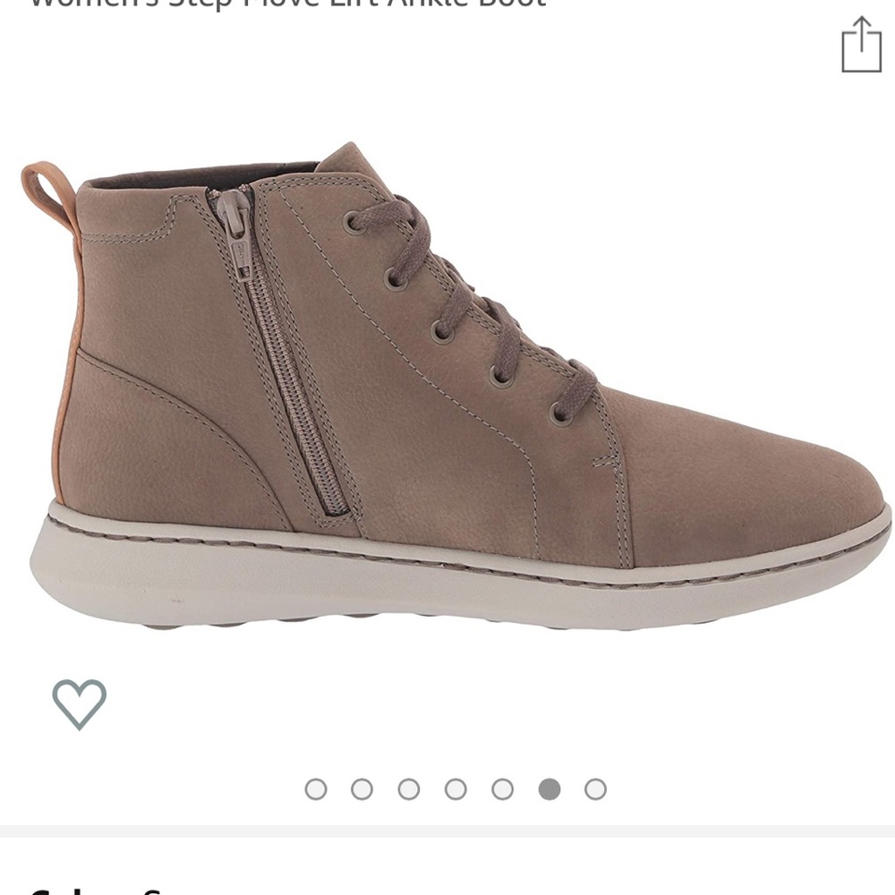 Clark Step Move Lift Ankle Boot